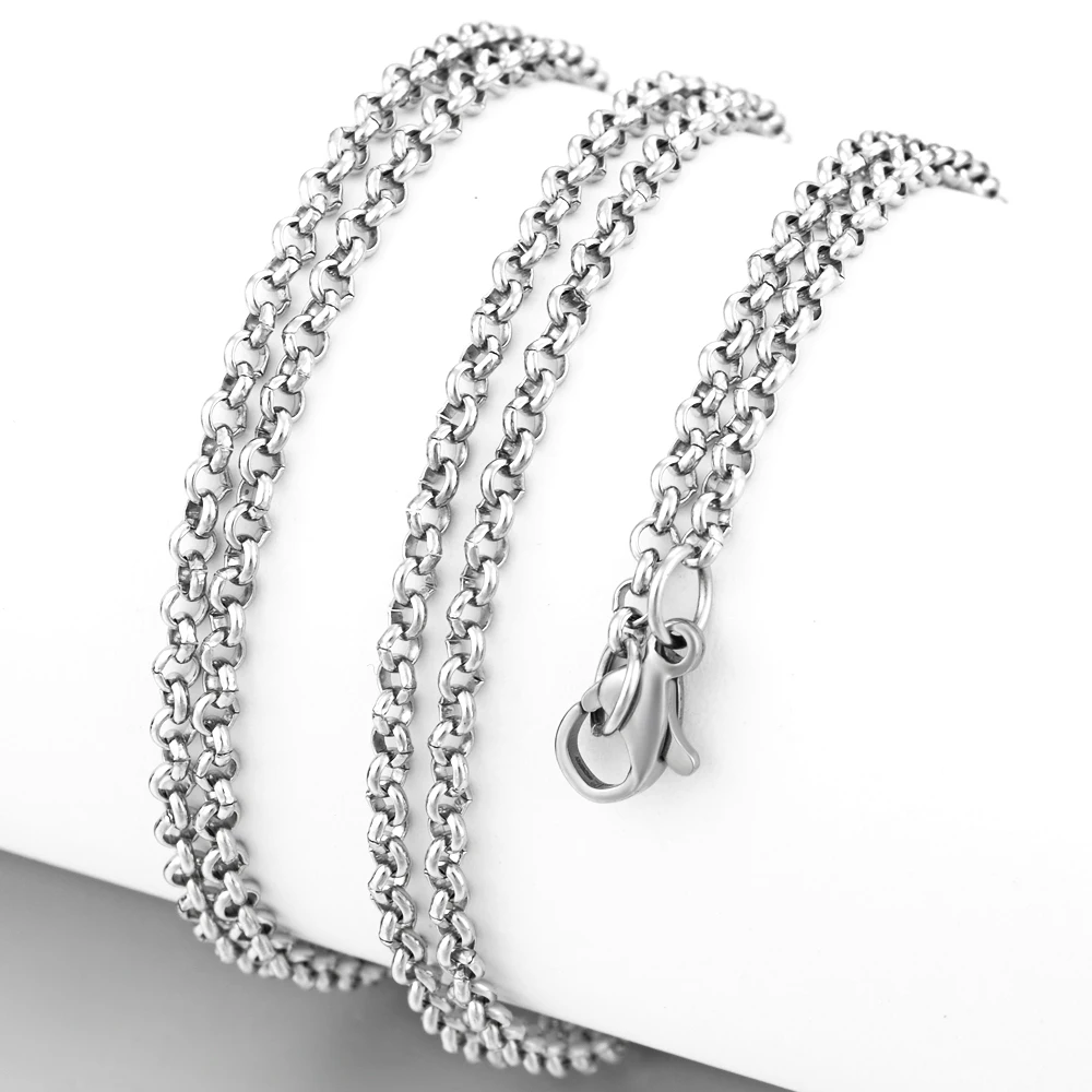 10PCS/Lot Wholesale 80cm O Shape Chain Necklace for Women Men Silver Rose Gold Stainless Steel Chain Chokers Collar Jewelry Gift
10PCS/Lot Wholesale 80cm O Shape Chain Necklace for Women Men Silver Rose Gold Stainless Steel Chain Chokers Collar Jewelry Gift