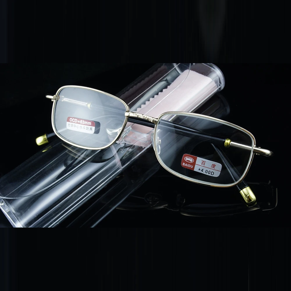 = Clara Vida New Style Personality Round Foot Wire Alloy Reading Glasses +1 +1.5 +2 +2.5 +3 +3.5 +4 Can Custom Made The Lenses
= Clara Vida New Style Personality Round Foot Wire Alloy Reading Glasses +1 +1.5 +2 +2.5 +3 +3.5 +4 Can Custom Made The Lenses