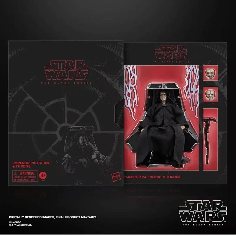 Hasbro Star Wars the Black Series Emperor Palpatine Action Figure - Anime Collection Toy Model
Hasbro Star Wars the Black Series Emperor Palpatine Action Figure - Anime Collection Toy Model