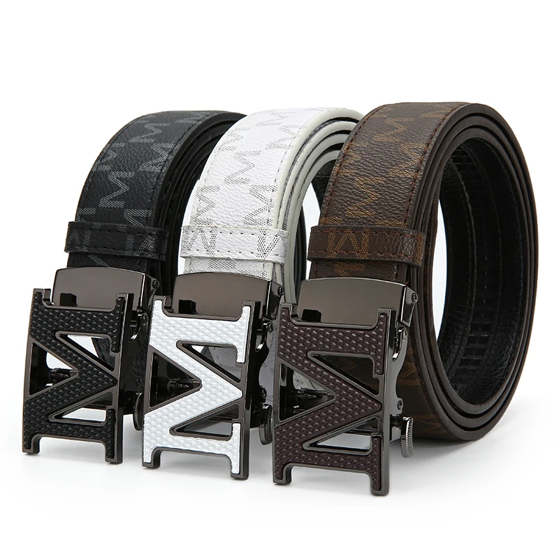 Real leather luxury automatic buckle men belt fashion trend business belt men and women's universal jeans versatile belt for men
Real leather luxury automatic buckle men belt fashion trend business belt men and women's universal jeans versatile belt for men