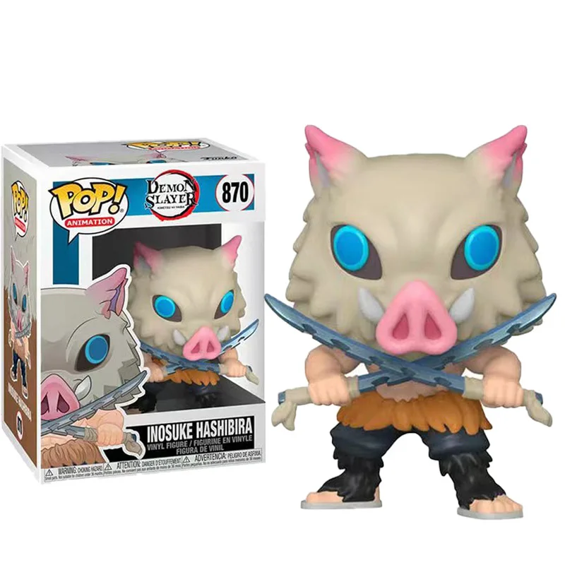 12cm Demon Slayer #869 Zenitsu Agatsuma & #870 Inosuke Hashibira Q-Version Anime Collectible Model Decoration
12cm Demon Slayer #869 Zenitsu Agatsuma & #870 Inosuke Hashibira Q-Version Anime Collectible Model Decoration