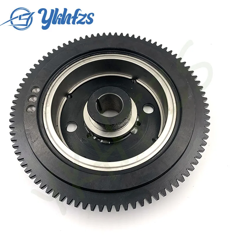 For Yamaha 2 Stroke 40 Hp Outboard Motor Modified Front Control Electric Start Magnetic Flywheel 66T–85550–00 66T-85550-00
For Yamaha 2 Stroke 40 Hp Outboard Motor Modified Front Control Electric Start Magnetic Flywheel 66T–85550–00 66T-85550-00