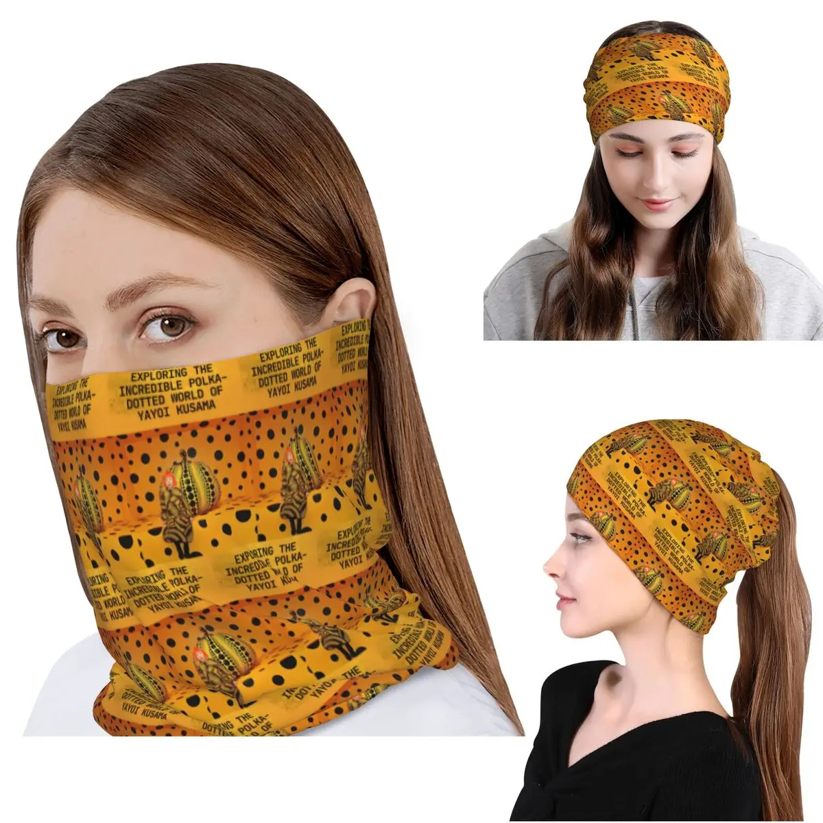 Yayoi Kusama Abstract Painting Bandana Neck Cover Wrap Mask Scarf Multi-use Cycling Scarf Beanies Hat for Unisex Adult Washable
Yayoi Kusama Abstract Painting Bandana Neck Cover Wrap Mask Scarf Multi-use Cycling Scarf Beanies Hat for Unisex Adult Washable