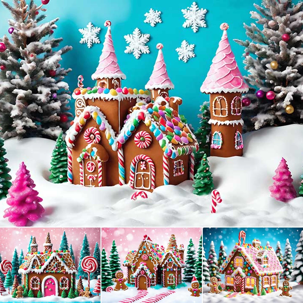 MOON.QG Candy Gingerbread House Christmas Decorations Backgrounds Xmas Trees Ball Backdrop Baby Shower Photography Props
MOON.QG Candy Gingerbread House Christmas Decorations Backgrounds Xmas Trees Ball Backdrop Baby Shower Photography Props