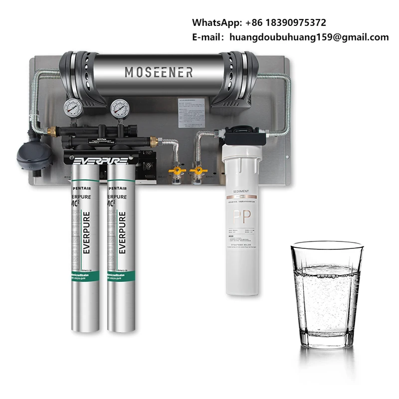 MOSEENER 7-Stage Electric RO Water Purifier Portable Reverse Osmosis Home Water Filter System for Hhold and Outdoor Use
MOSEENER 7-Stage Electric RO Water Purifier Portable Reverse Osmosis Home Water Filter System for Hhold and Outdoor Use