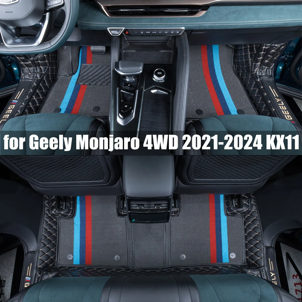 6pcs Car Interior Floor Mats for Geely Monjaro 4WD KX11 2021 2022 2023 2024 Leather Custom Cargo Liner Floor Mat Upgrade
6pcs Car Interior Floor Mats for Geely Monjaro 4WD KX11 2021 2022 2023 2024 Leather Custom Cargo Liner Floor Mat Upgrade