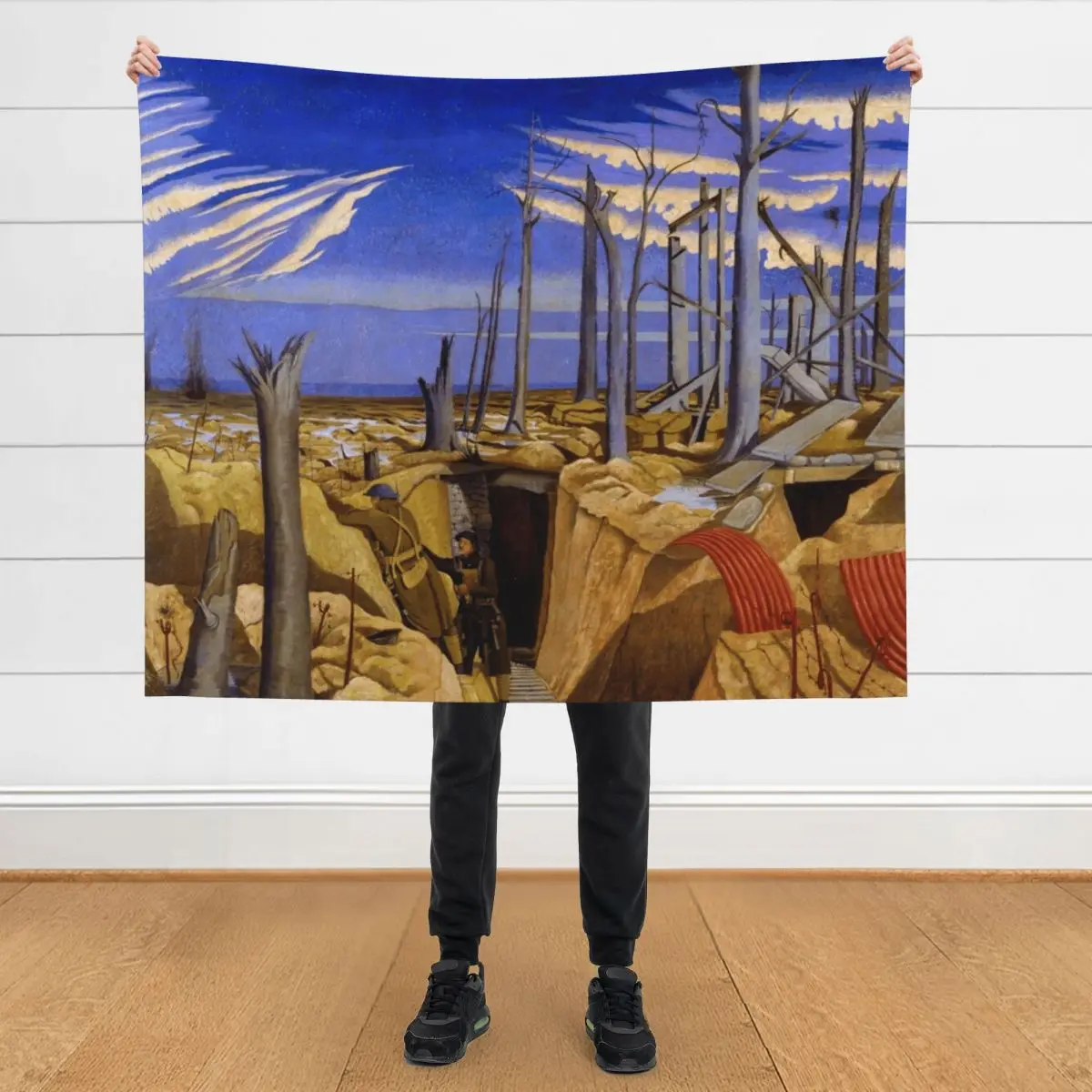 Oppy Wood by John Nash (1917) Throw Blanket Single Winter beds Sleeping Bag Blankets
Oppy Wood by John Nash (1917) Throw Blanket Single Winter beds Sleeping Bag Blankets