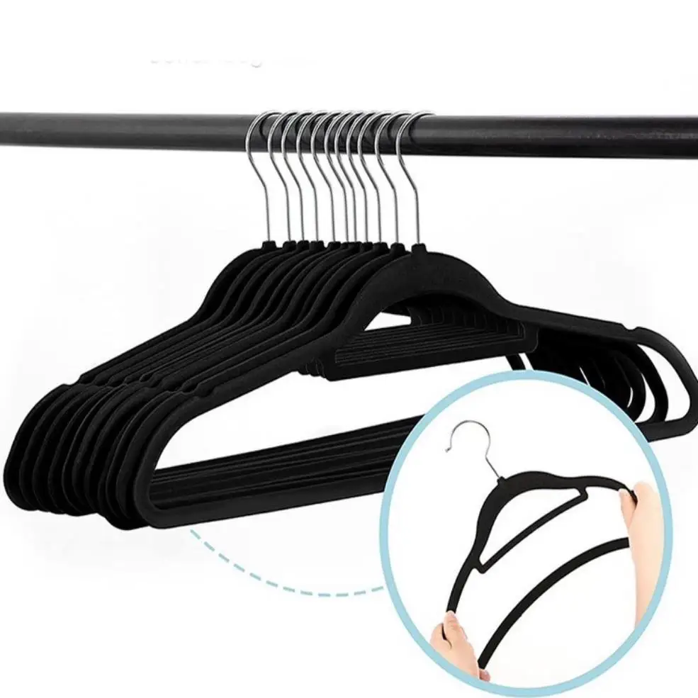 Velvet Non-Slip Hangers – Space Saving Plastic Closet Organizer, Luxury Clothes Hooks for Thick Coats
Velvet Non-Slip Hangers – Space Saving Plastic Closet Organizer, Luxury Clothes Hooks for Thick Coats