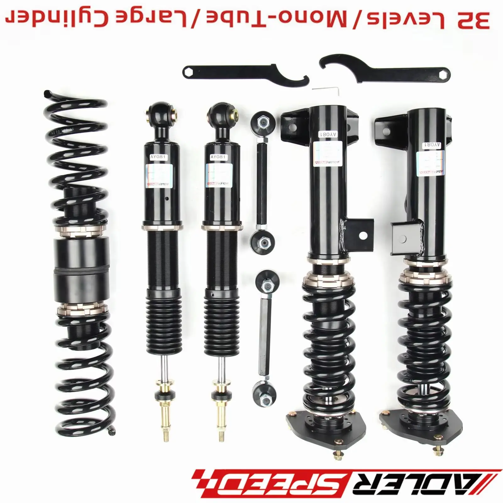ADLERSPEED 32 Way Damping Coilovers Shock Kit For Mercedes-Benz RWD Sedan W204 C250 C300 C350 08-14
ADLERSPEED 32 Way Damping Coilovers Shock Kit For Mercedes-Benz RWD Sedan W204 C250 C300 C350 08-14