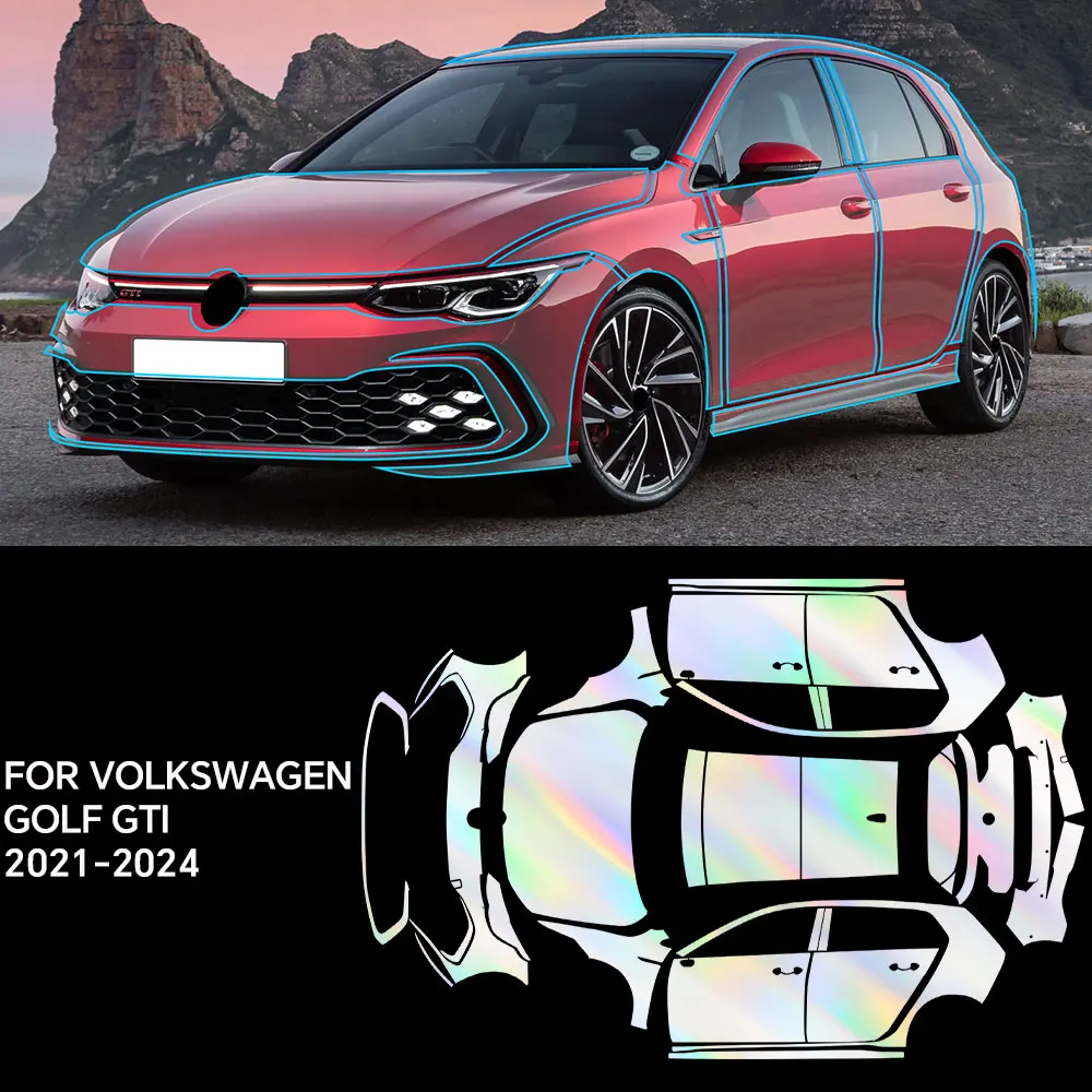  Custom Precut For Volkswagen Golf GTI Full Vehicle Clear Bra Precut PPF Paint Protection Film TPU Transparent Anti Scratch
Custom Precut For Volkswagen Golf GTI Full Vehicle Clear Bra Precut PPF Paint Protection Film TPU Transparent Anti Scratch