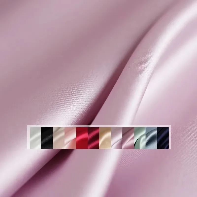 Redraspberry 30momme Heavy Satin Silk Fabrics Garment Materials Women Shirt Dress DIY Sewing Clothes Taimor Textile Freeshipping
Redraspberry 30momme Heavy Satin Silk Fabrics Garment Materials Women Shirt Dress DIY Sewing Clothes Taimor Textile Freeshipping