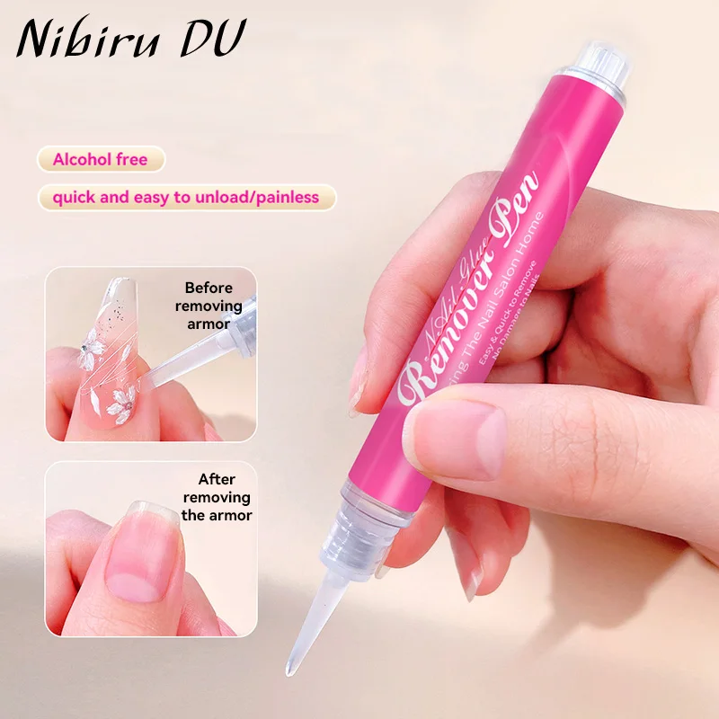 3ml Fake Nails Remover Pen Nail Polish Remover Tools Highly Efficient Fast Dissolve Glue Reusable No Damage Manicure Tools
3ml Fake Nails Remover Pen Nail Polish Remover Tools Highly Efficient Fast Dissolve Glue Reusable No Damage Manicure Tools