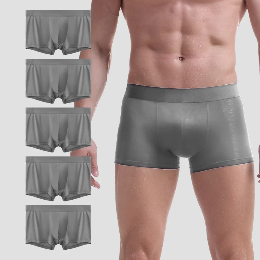 5шт нижнее белье из ледяного шелка, мужское нижнее белье, летнее дышащее, U-выпуклое цельное, бесшовное,
5шт нижнее белье из ледяного шелка, мужское нижнее белье, летнее дышащее, U-выпуклое цельное, бесшовное,