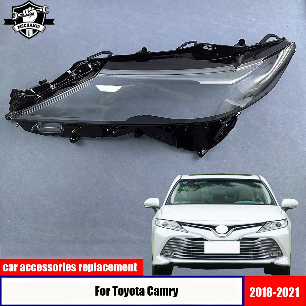 Для Toyota Camry 2018-2021 автомобильная фара, стеклянная крышка, прозрачная автомобильная левая и правая фара, крышки объектива, Стайлинг
Для Toyota Camry 2018-2021 автомобильная фара, стеклянная крышка, прозрачная автомобильная левая и правая фара, крышки объектива, Стайлинг