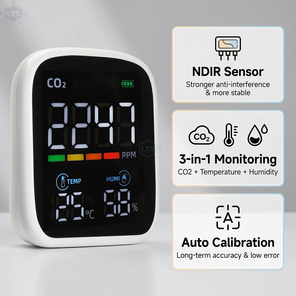co2 meter air quality monitorsWiFiTester Temperature and Humidity Test Meter NDIR Infrared Sensor HouseholdMm Carbon Dioxide Hos
co2 meter air quality monitorsWiFiTester Temperature and Humidity Test Meter NDIR Infrared Sensor HouseholdMm Carbon Dioxide Hos