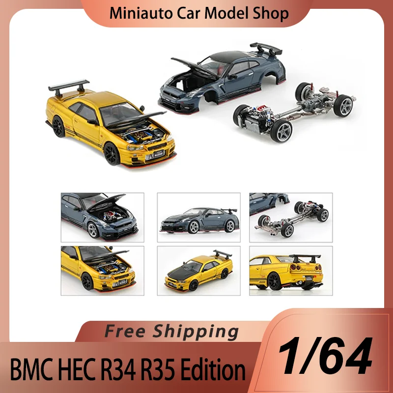 Snew In Stock Bmc 1:64 Top Secret Gtr34 Gtr35 Alloy Miniature Diecast Model Top Secret 35 Gt-R Bnr34 Hec Edition Car Model Toys
Snew In Stock Bmc 1:64 Top Secret Gtr34 Gtr35 Alloy Miniature Diecast Model Top Secret 35 Gt-R Bnr34 Hec Edition Car Model Toys