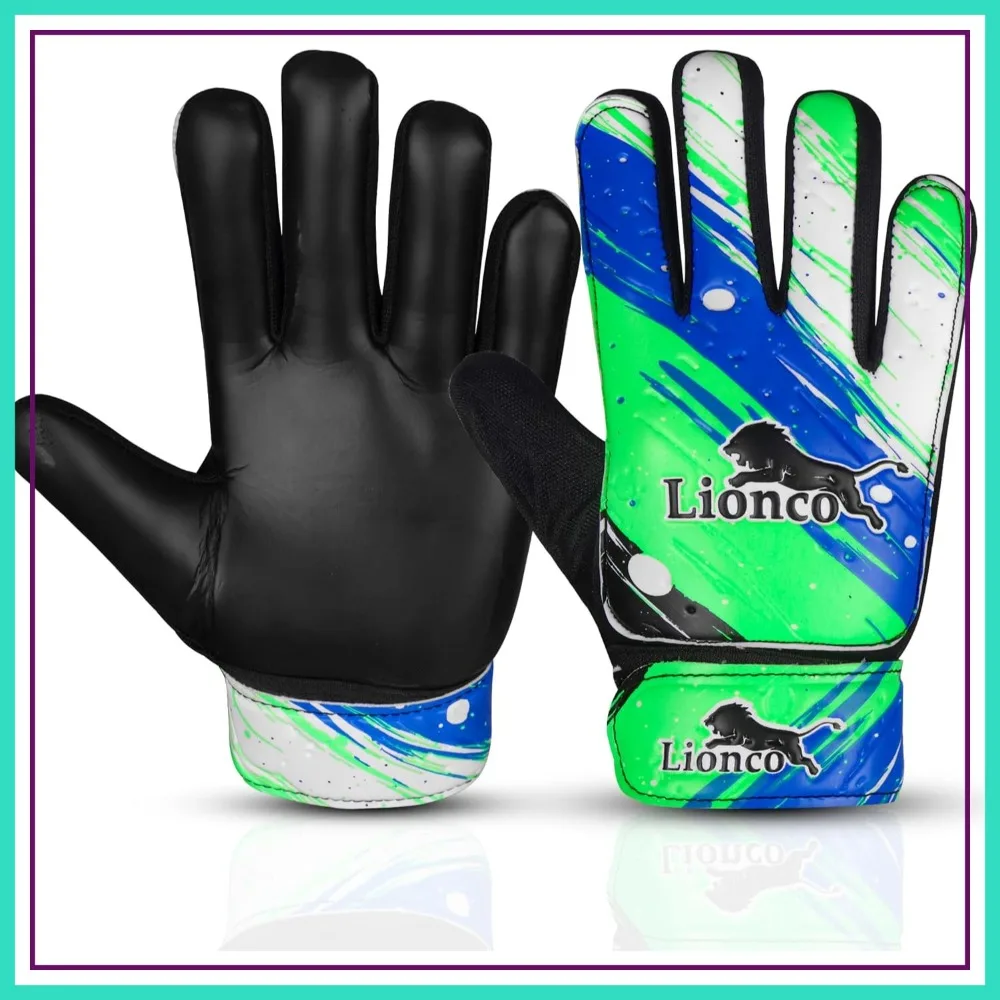 Youth Soccer Goalkeeper Gloves for Boys Girls Kids Football Goalie Gloves with 4mm Anti-Slip Latex Palm
Youth Soccer Goalkeeper Gloves for Boys Girls Kids Football Goalie Gloves with 4mm Anti-Slip Latex Palm