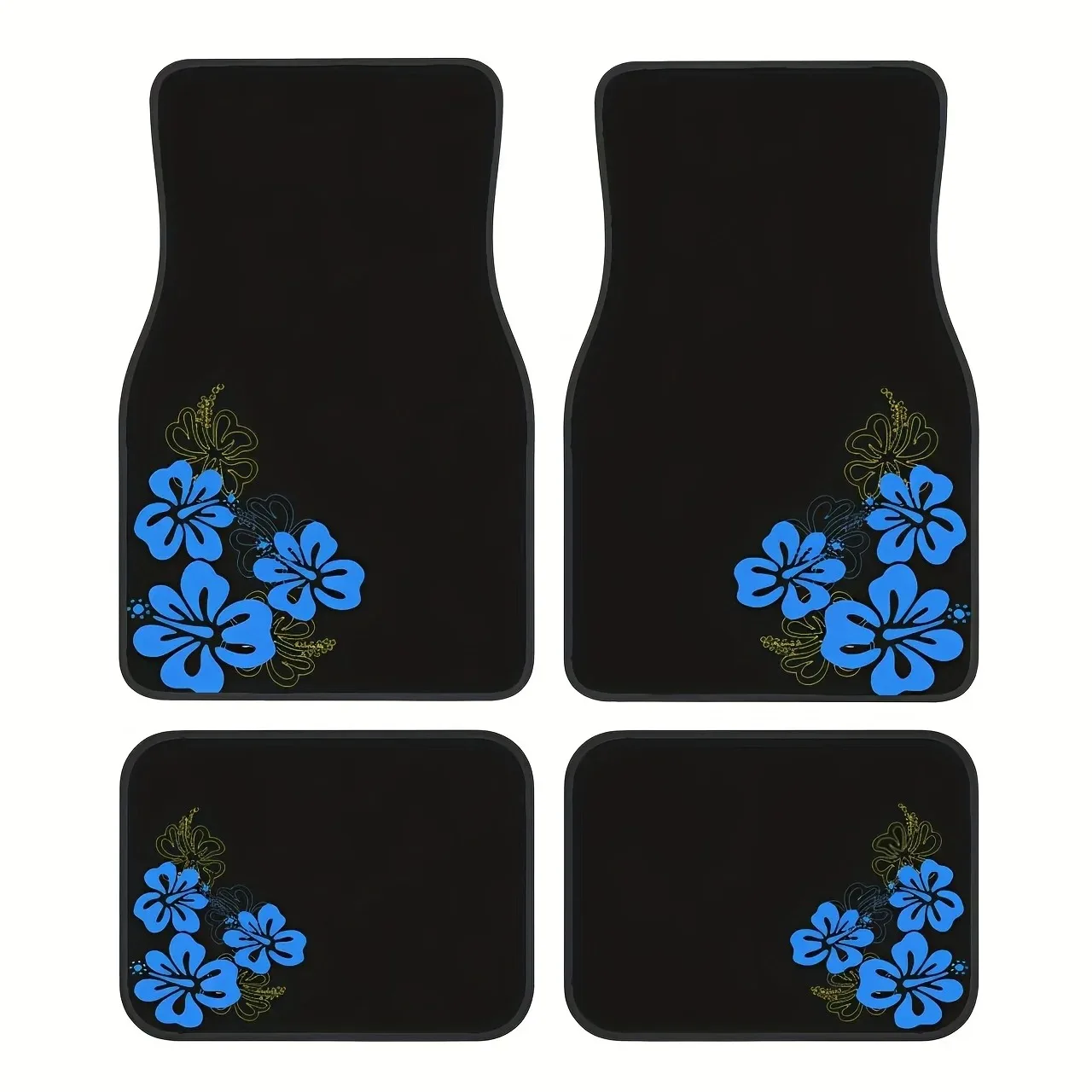 4pcs Blue Flower Car Floor Mats, Water-Absorbent & Non-Slip, Universal Fit for Tesla, SUVs, Sedans -Gift for Women, Accessorie
4pcs Blue Flower Car Floor Mats, Water-Absorbent & Non-Slip, Universal Fit for Tesla, SUVs, Sedans -Gift for Women, Accessorie