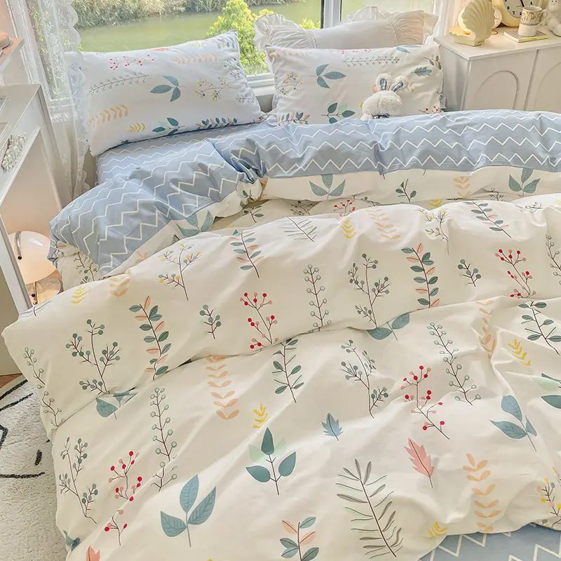 Ins Flowers Bedding Set Simple Flat Bed Sheet Duvet Cover Twin Full Queen Nordic Bed Linen Boy Girl Bed Linenss
Ins Flowers Bedding Set Simple Flat Bed Sheet Duvet Cover Twin Full Queen Nordic Bed Linen Boy Girl Bed Linenss