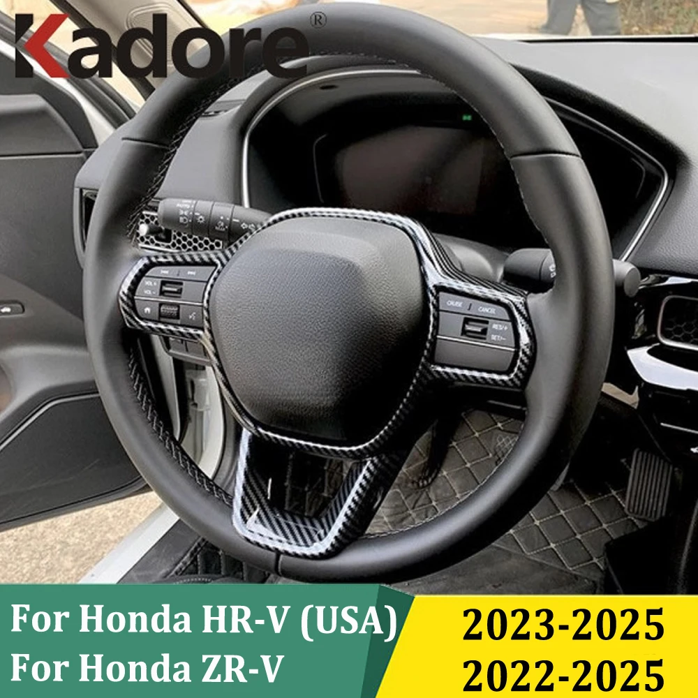 For Honda HR-V HRV 2023 2024 2025 ZR-V ZRV 2022-2025 Steering Wheel Cover Trim Interior Car Sticker Styling Accessories
For Honda HR-V HRV 2023 2024 2025 ZR-V ZRV 2022-2025 Steering Wheel Cover Trim Interior Car Sticker Styling Accessories