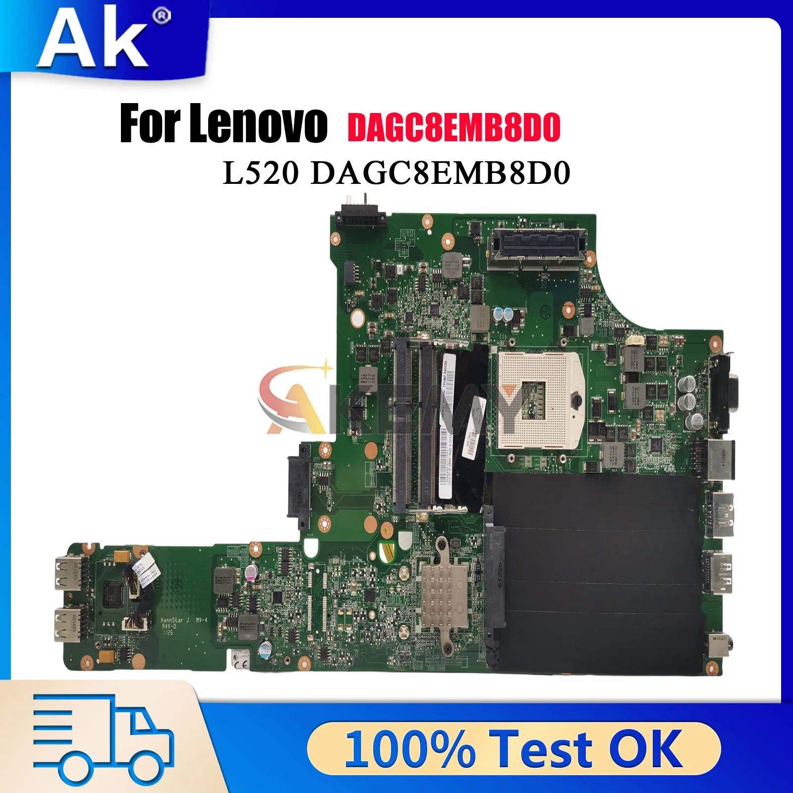 Со встроенной графикой DDR3 DAGC8EMB8D0, материнская плата для ноутбука Lenovo ThinkPad L520, 100% полностью протестирована
Со встроенной графикой DDR3 DAGC8EMB8D0, материнская плата для ноутбука Lenovo ThinkPad L520, 100% полностью протестирована