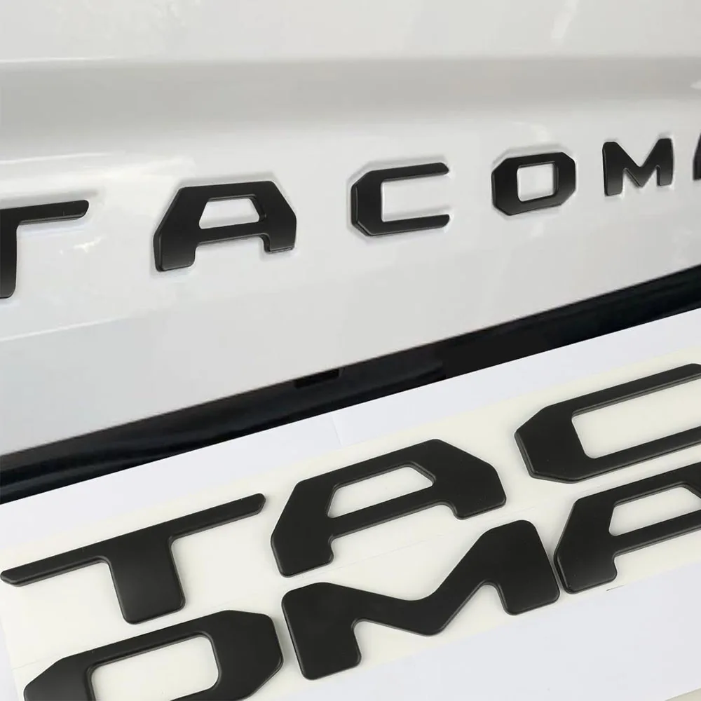 Auto Emblem Badge Decals Decoration Fit for Toyota Tacoma 2024 2025 2026 3D Emblem Sticker Car Trunk Tail Sticker
Auto Emblem Badge Decals Decoration Fit for Toyota Tacoma 2024 2025 2026 3D Emblem Sticker Car Trunk Tail Sticker