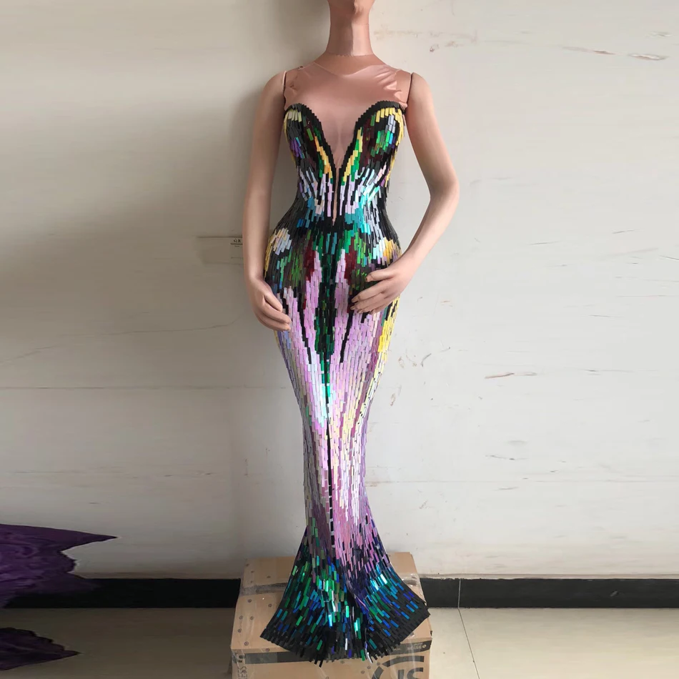 Sparkly Rhinestone Costume Bodycon Women Dresses Prom Club Dresses Birthday Performance Costume singer party dress
Sparkly Rhinestone Costume Bodycon Women Dresses Prom Club Dresses Birthday Performance Costume singer party dress