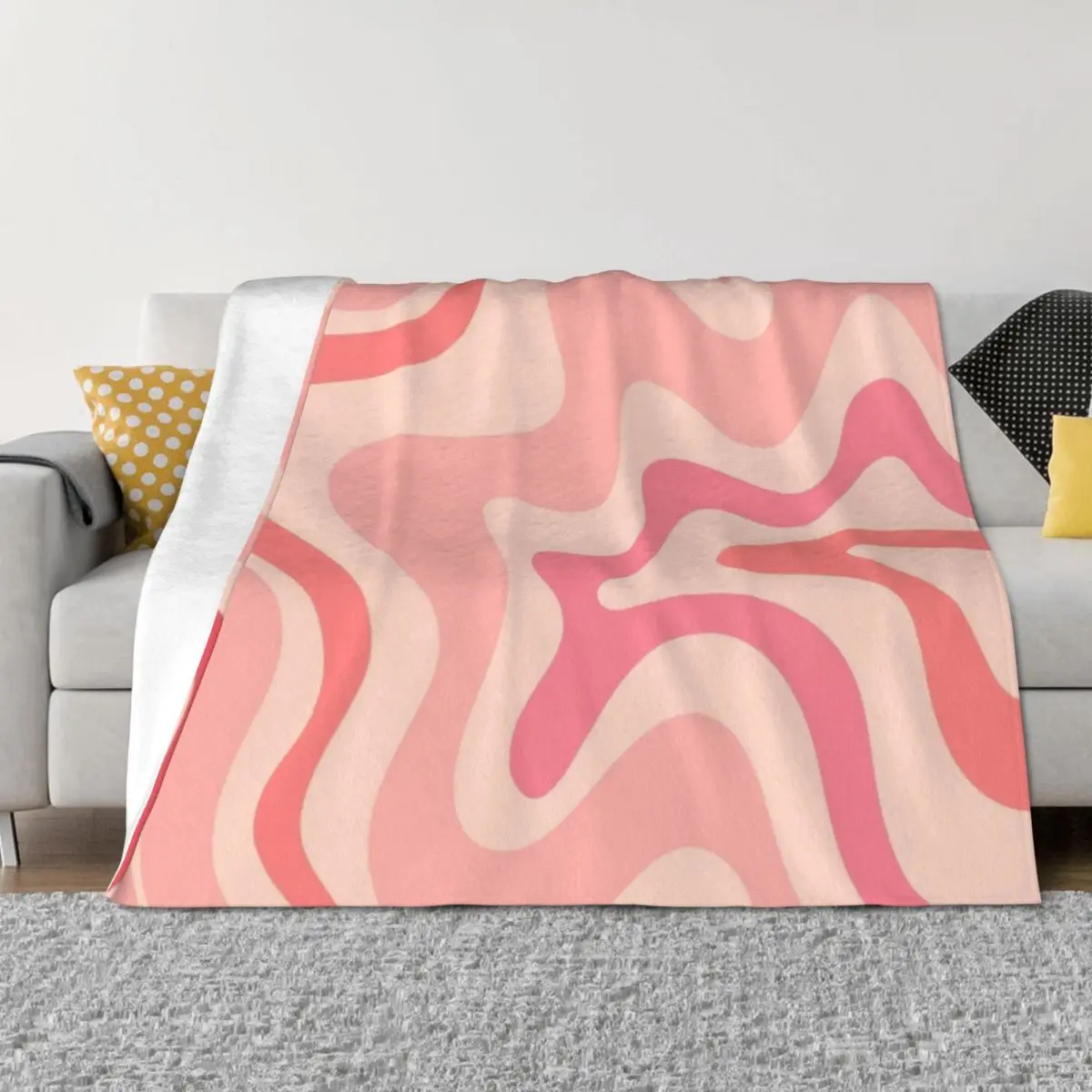 Liquid Swirl Retro Contemporary Abstract in Soft Blush Pink Throw Blanket Retros warm winter Soft Big Extra Large Throw Blankets
Liquid Swirl Retro Contemporary Abstract in Soft Blush Pink Throw Blanket Retros warm winter Soft Big Extra Large Throw Blankets