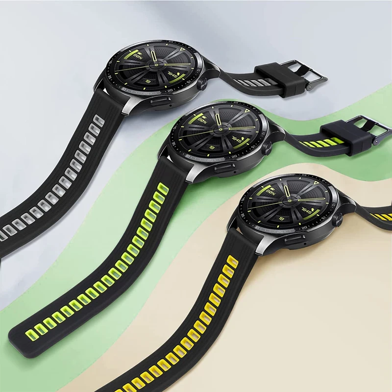 Strap For Huawei watch GT 2 3 pro Sport Bracelet Samsung Galaxy Watch 4/4 Classic 5/5 Pro 4 Amazfit bip GTS GTR 47mm Accessories
Strap For Huawei watch GT 2 3 pro Sport Bracelet Samsung Galaxy Watch 4/4 Classic 5/5 Pro 4 Amazfit bip GTS GTR 47mm Accessories