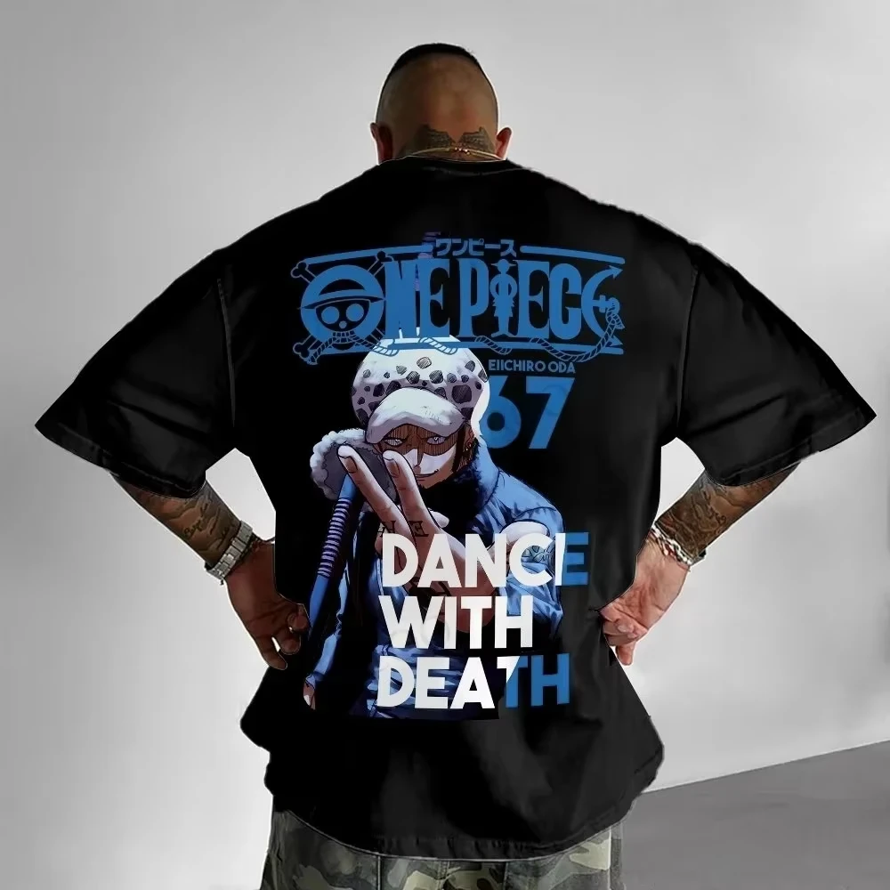 Мужская и женская цельная футболка в стиле аниме, высококачественная хлопковая футболка с коротким рукавом, классическая стильная повседневная уличная одежда больших размеров
Мужская и женская цельная футболка в стиле аниме, высококачественная хлопковая футболка с коротким рукавом, классическая стильная повседневная уличная одежда больших размеров