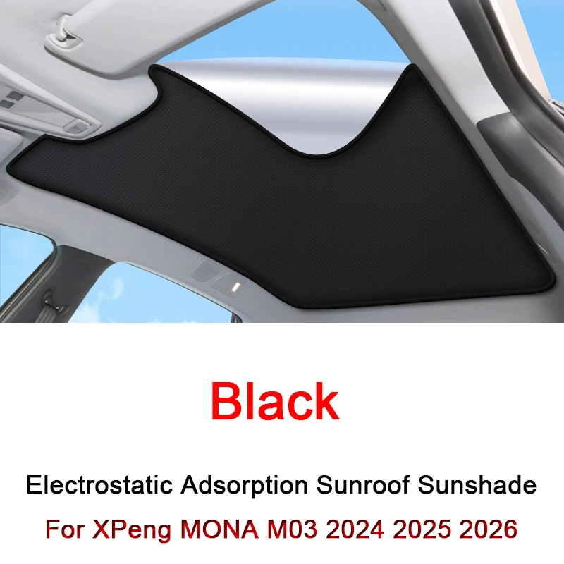Car Electrostatic Adsorption Sunroof Sunshade Cover For XPeng MONA M03 2024 2025 2026 Heat Insulation Skylight Sticker Accessory
Car Electrostatic Adsorption Sunroof Sunshade Cover For XPeng MONA M03 2024 2025 2026 Heat Insulation Skylight Sticker Accessory