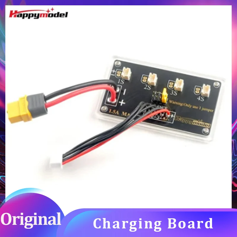 Happymodel 1S Series Lipos Balance Charging Board 2-4 Way 1.5A Max with XT60 Plug Connector For ISDT HOTA Charger
Happymodel 1S Series Lipos Balance Charging Board 2-4 Way 1.5A Max with XT60 Plug Connector For ISDT HOTA Charger