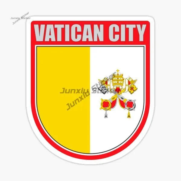 Vatican Flag Emblem Creative Sticker Van Motorcycle Off-road Racing Car Decal Accessories
Vatican Flag Emblem Creative Sticker Van Motorcycle Off-road Racing Car Decal Accessories