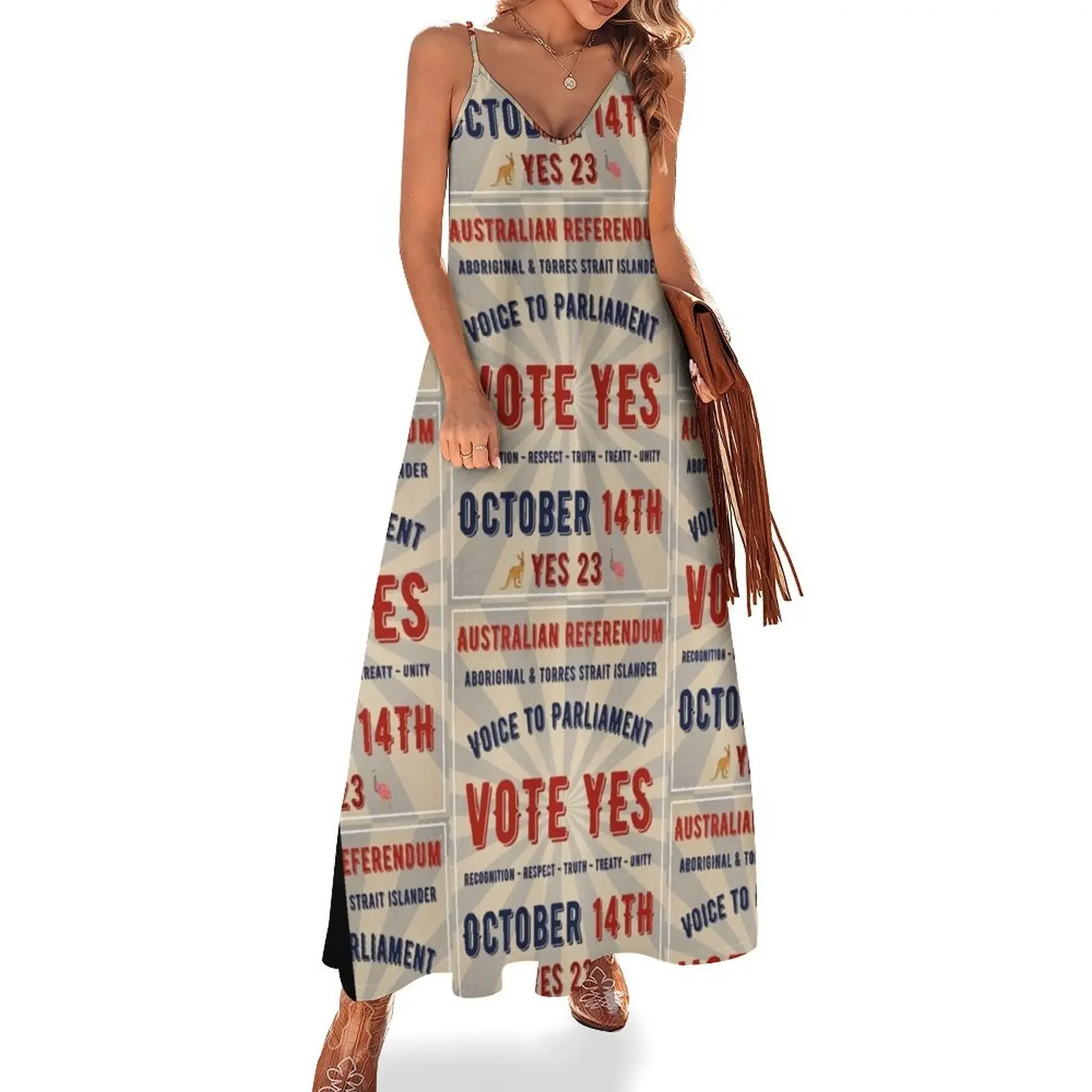Vote Yes - Voice Referendum - October 14 Sleeveless Dress long sleeve dress long dress women
Vote Yes - Voice Referendum - October 14 Sleeveless Dress long sleeve dress long dress women