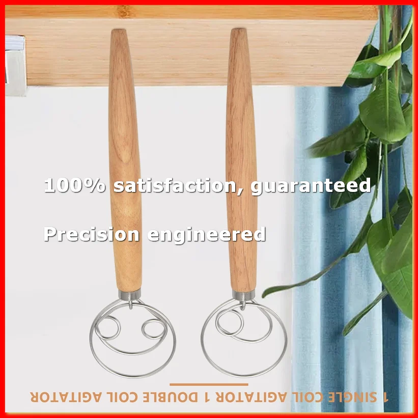 Danish Dough Whisk Hand Mixer,2Pcs Stainless Steel Dough Mixer with 2 Dough Scrapers for Pizza Dough,Sourdough Bread,Etc-A79M
Danish Dough Whisk Hand Mixer,2Pcs Stainless Steel Dough Mixer with 2 Dough Scrapers for Pizza Dough,Sourdough Bread,Etc-A79M