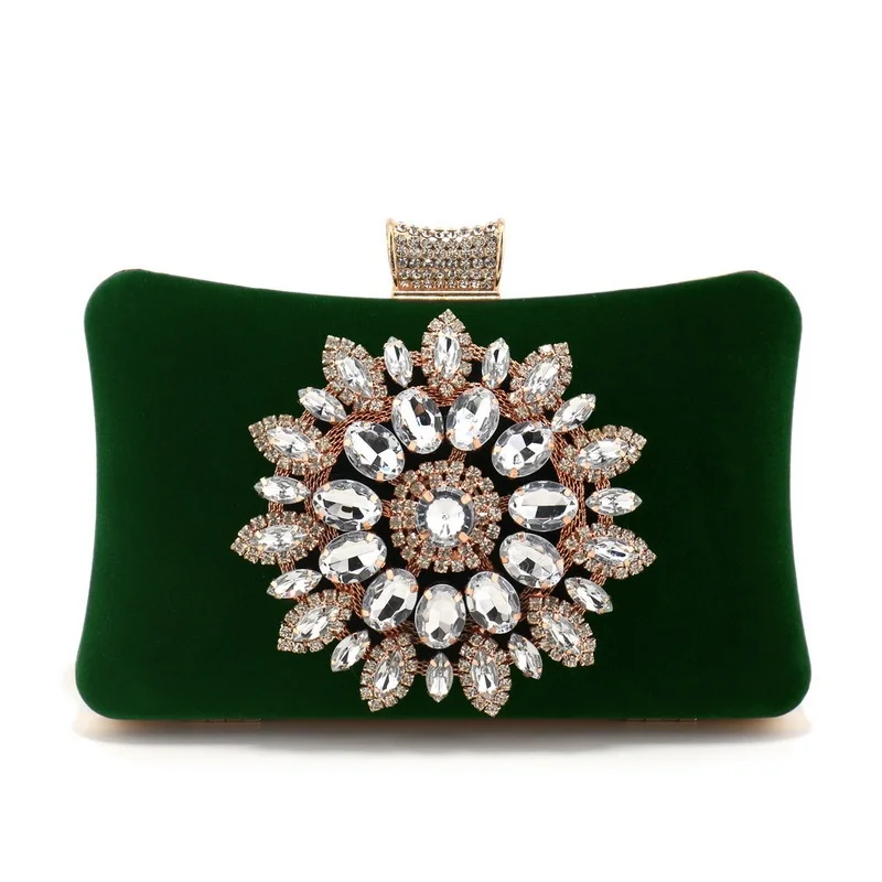 Ladies Evening Gown Handbag with Diamond Studded Wedding Party Suede Clutch for Women Elegant Royal Blue Velvet Purse Bolsos
Ladies Evening Gown Handbag with Diamond Studded Wedding Party Suede Clutch for Women Elegant Royal Blue Velvet Purse Bolsos