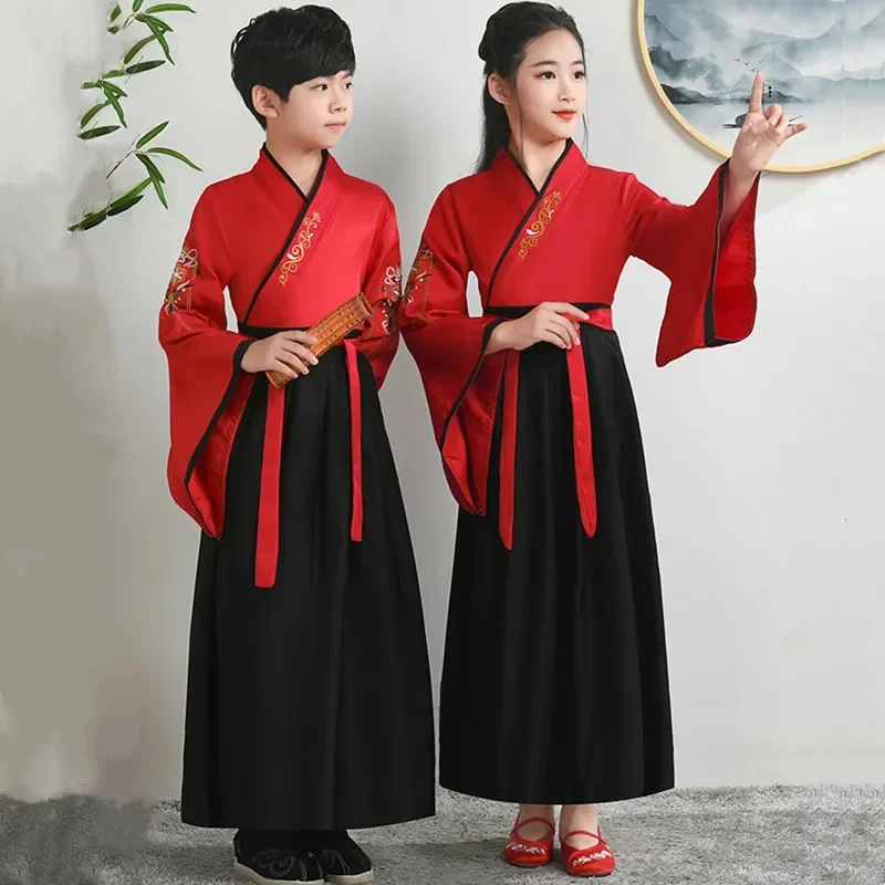 Show Girls Casual Dresses Tang Cosplay Baby Outfit Children Traditional Chinese Clothes Boy Ancient Costumes Kids Hanfu Dress
Show Girls Casual Dresses Tang Cosplay Baby Outfit Children Traditional Chinese Clothes Boy Ancient Costumes Kids Hanfu Dress