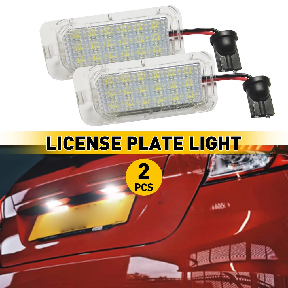 2x LED License Number Plate Light Lamp 12V LED White Light For Ford Focus MKIII S-MAX Mondeo MKIV Fiesta MKIII S-MAXCar No Error
2x LED License Number Plate Light Lamp 12V LED White Light For Ford Focus MKIII S-MAX Mondeo MKIV Fiesta MKIII S-MAXCar No Error