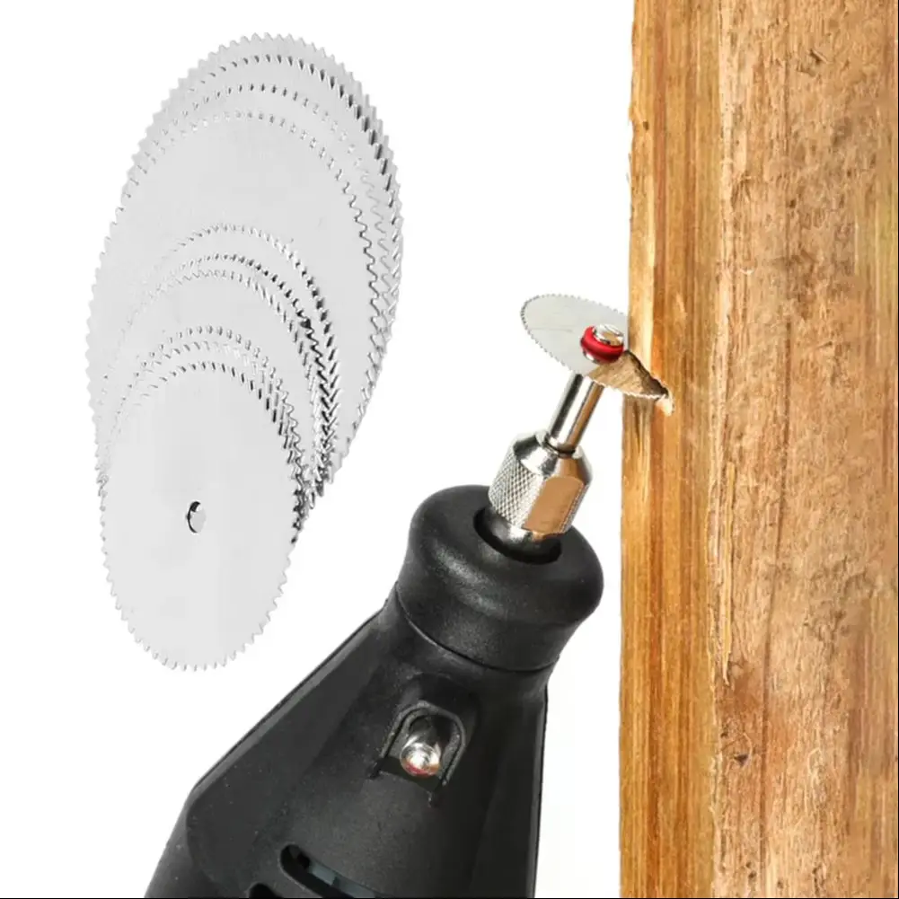 11Pcs Mini Cutting Disc Circular Saw Blade Plastic Wood Cutter For Dremel Rotary Tool
11Pcs Mini Cutting Disc Circular Saw Blade Plastic Wood Cutter For Dremel Rotary Tool