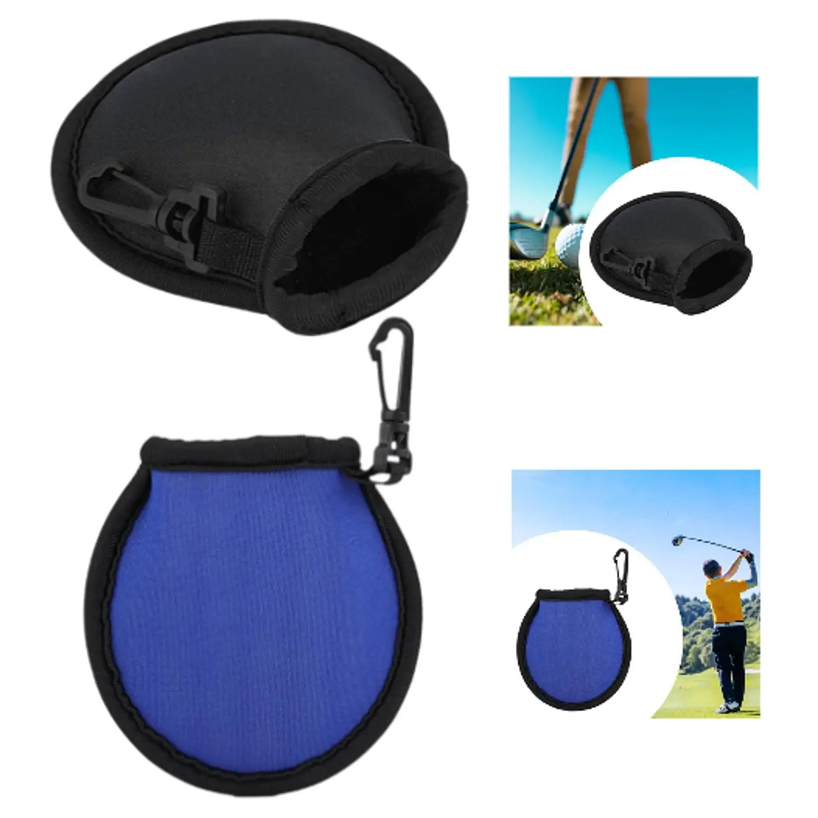 Golf Ball Washer with Hanging Clip Cleaning Tool, 10x10cm, Fleece Lined, Neoprene, Portable Pocket Holder for Men Women Gift
Golf Ball Washer with Hanging Clip Cleaning Tool, 10x10cm, Fleece Lined, Neoprene, Portable Pocket Holder for Men Women Gift