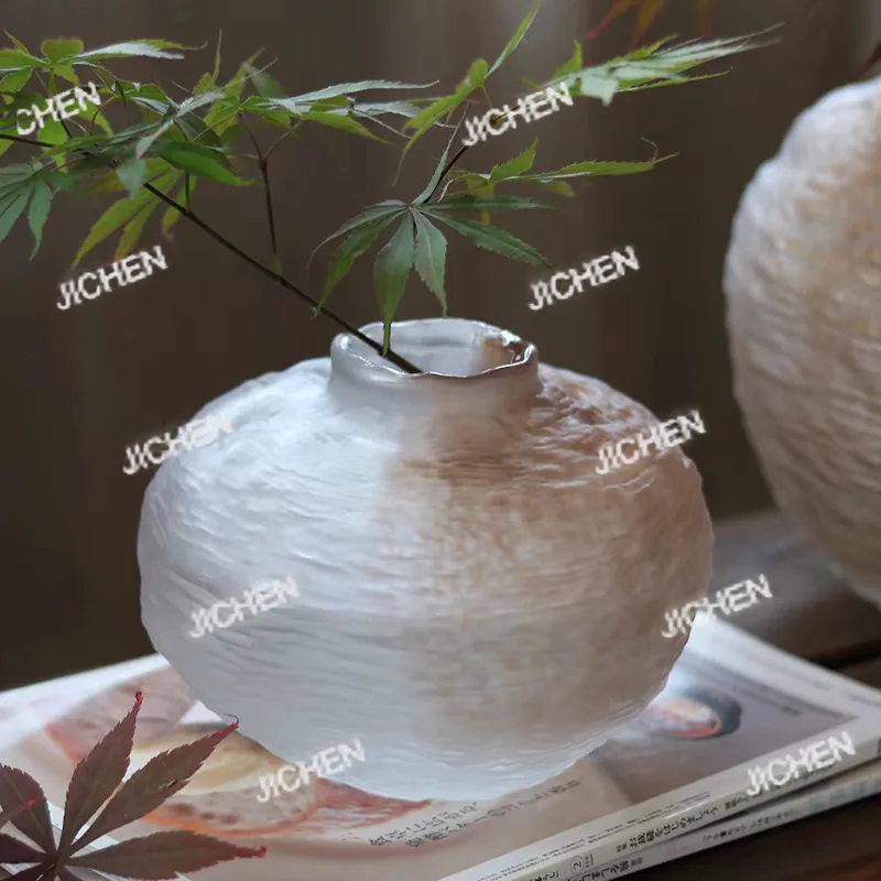 Простая креативная стеклянная ваза с глазурованной текстурой для дома, гостиной, электрического шкафа, журнального столика, для цветочных композиций
Простая креативная стеклянная ваза с глазурованной текстурой для дома, гостиной, электрического шкафа, журнального столика, для цветочных композиций