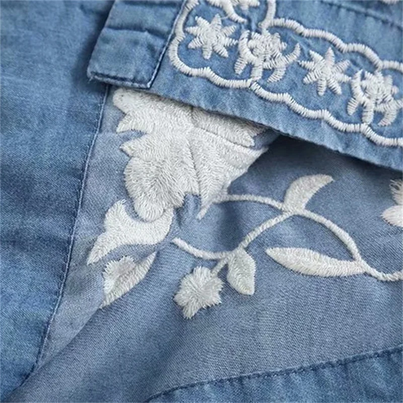 BANA Silk Tead Women's irt Loose Long Sve V-Ne Embroidered Floral Street Sle Autumn Faion Label Removed
BANA Silk Tead Women's irt Loose Long Sve V-Ne Embroidered Floral Street Sle Autumn Faion Label Removed