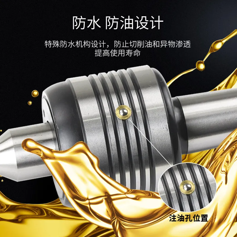 High Precision Live Center MT4 Morse Taper Alloy Tungsten Steel Heavy Duty CNC Lathe Rotating Center
High Precision Live Center MT4 Morse Taper Alloy Tungsten Steel Heavy Duty CNC Lathe Rotating Center
