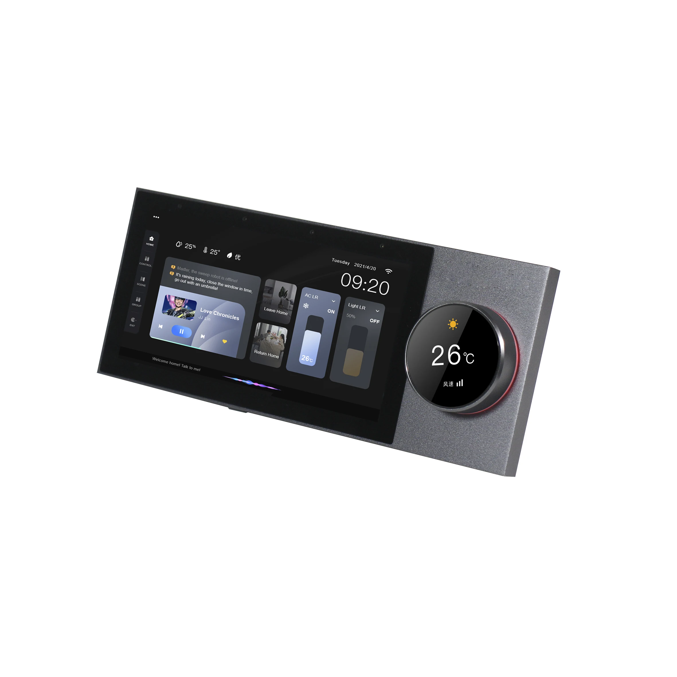New Arrival WiFi Amplifier Android 8.1 Home Receiver Tuya ZIGBEE 6 Inch Audio Receiver Volume/ Light/ Curtain Controller
New Arrival WiFi Amplifier Android 8.1 Home Receiver Tuya ZIGBEE 6 Inch Audio Receiver Volume/ Light/ Curtain Controller