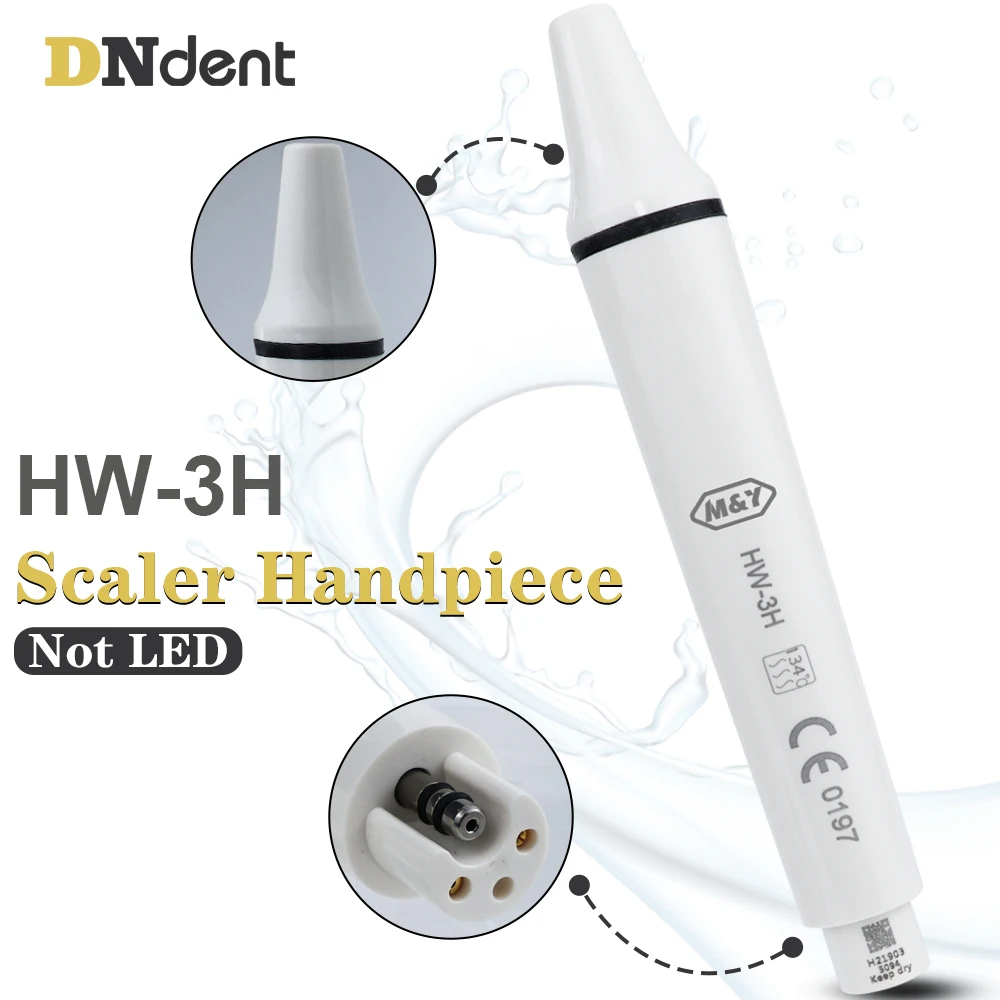Dental Ultrasonic Scaler Handpiece HW-3H Detachable Without Light Fit For EMS Scaler Tips Teeth Whitening Tools
Dental Ultrasonic Scaler Handpiece HW-3H Detachable Without Light Fit For EMS Scaler Tips Teeth Whitening Tools