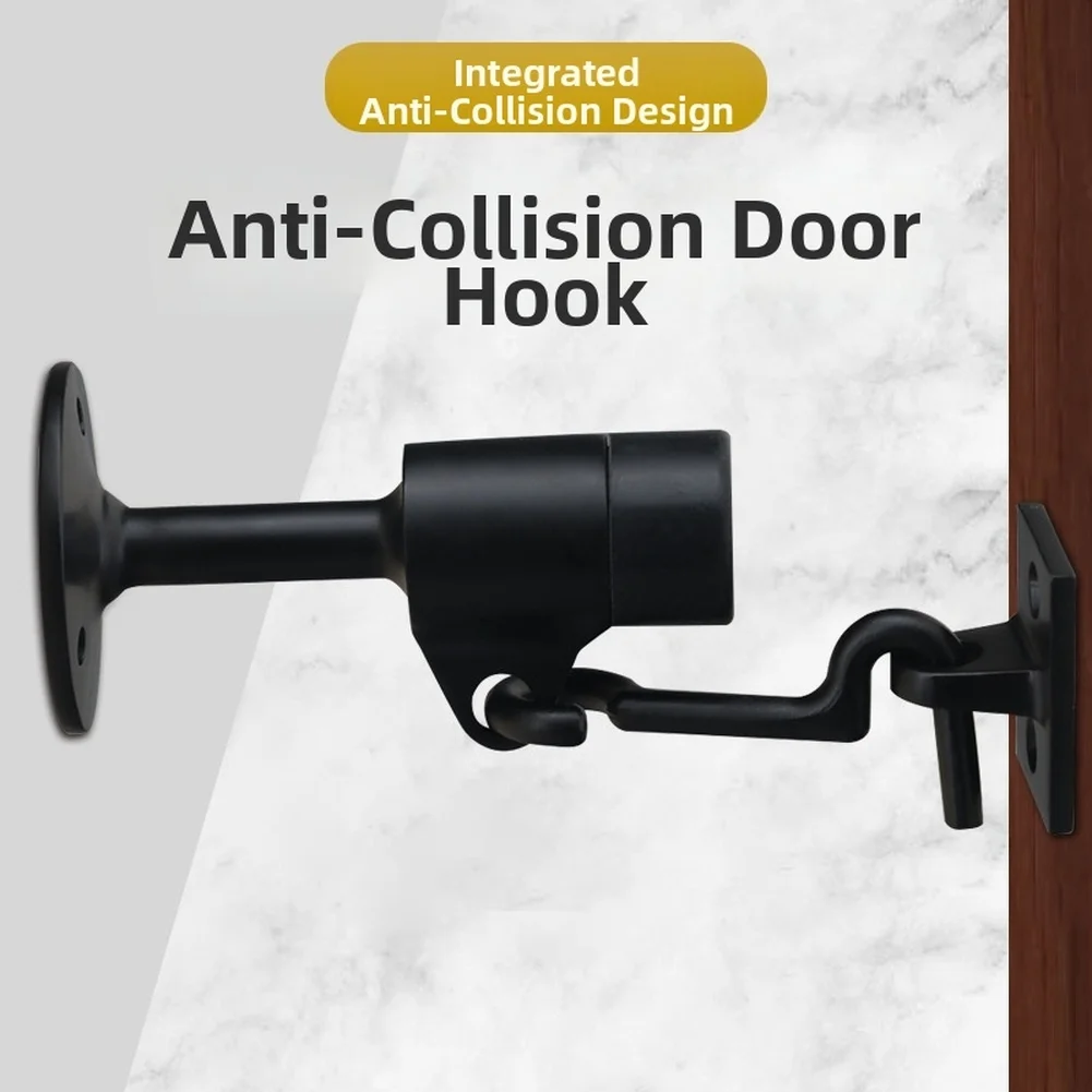 Stainless Steel Door Stopper With Hook Heavy Duty Latch Hook Stop Windproof Door Stopper Wall Mounted For Home Office
Stainless Steel Door Stopper With Hook Heavy Duty Latch Hook Stop Windproof Door Stopper Wall Mounted For Home Office