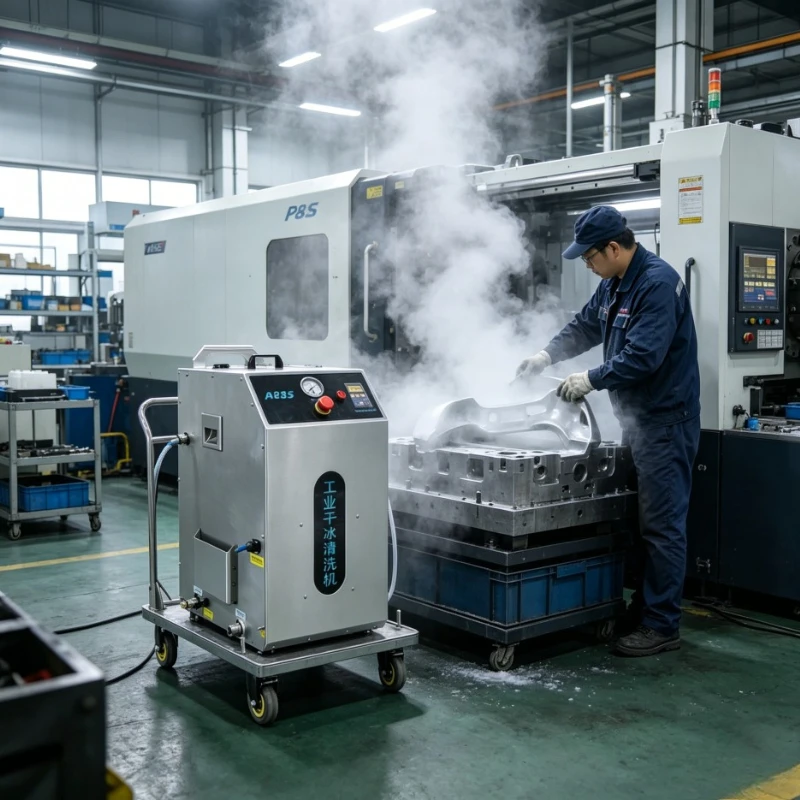 Low-Vibration Dry Ice Blaster 220V for Precision Mold & Automotive Chassis Grease Removal
Low-Vibration Dry Ice Blaster 220V for Precision Mold & Automotive Chassis Grease Removal