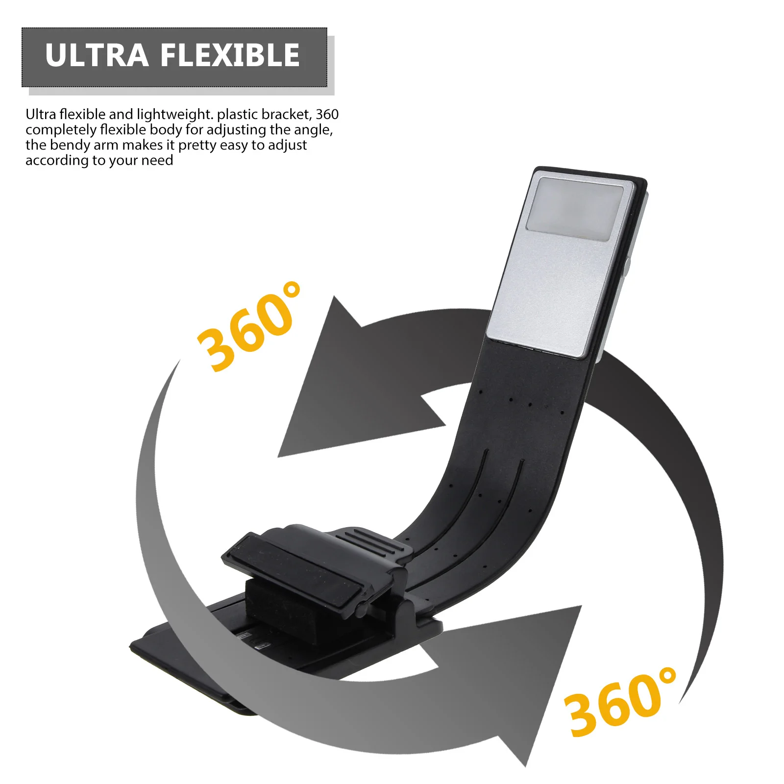 Usb Rechargeable Led Clip Book Foldable Reading Lamp Flexible Neck Dimmable Desk Portable Bedside Light For Books Magazines Iron
Usb Rechargeable Led Clip Book Foldable Reading Lamp Flexible Neck Dimmable Desk Portable Bedside Light For Books Magazines Iron