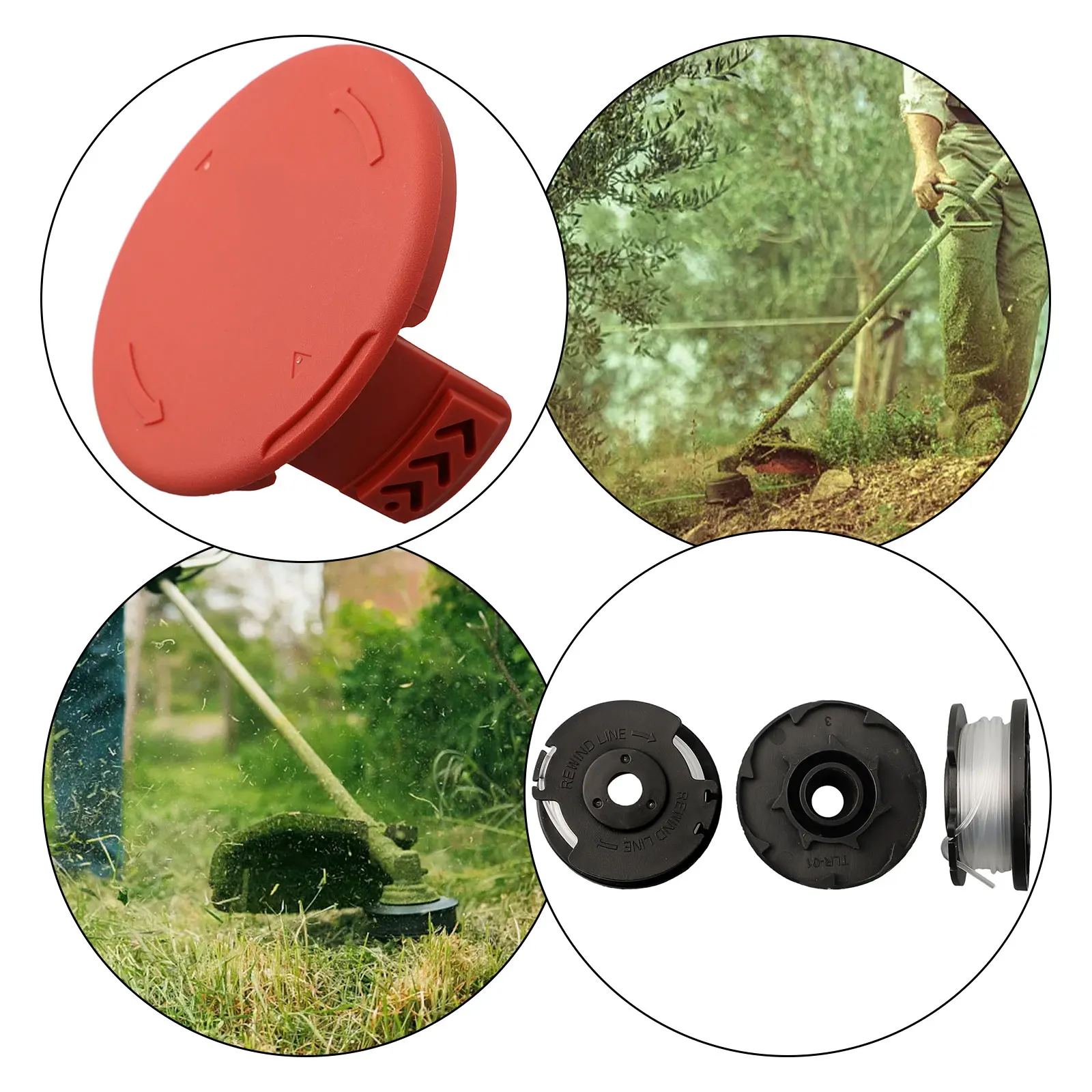 Spool Trimmer Line For Hyper Tough Spool Trimmer Line+Cap Cover HT19-401-003-06 & HT19-401-003-07 Lawn Mower Parts Line Spool
Spool Trimmer Line For Hyper Tough Spool Trimmer Line+Cap Cover HT19-401-003-06 & HT19-401-003-07 Lawn Mower Parts Line Spool