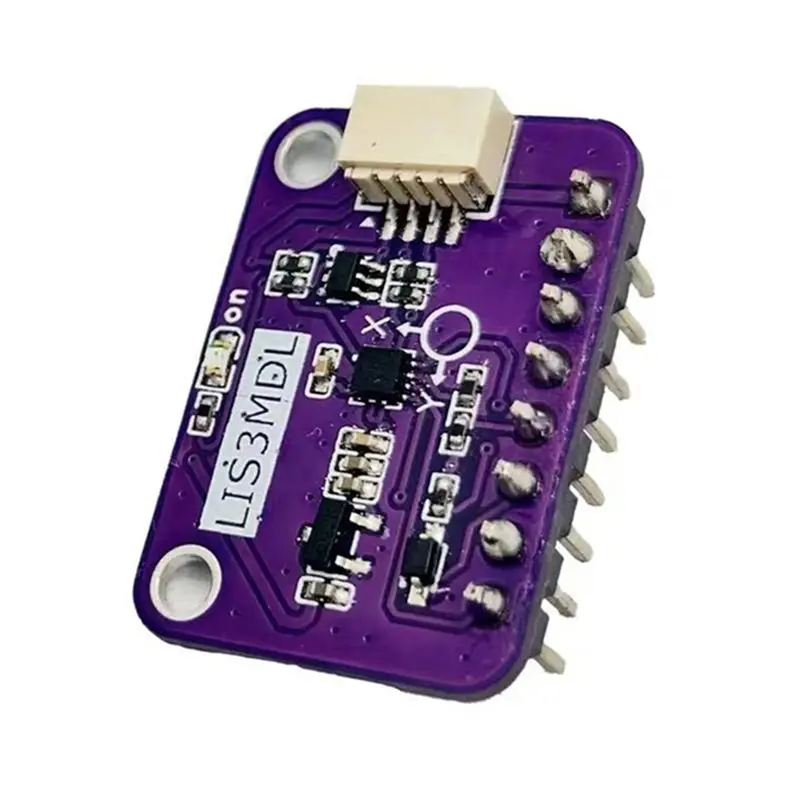 ABZW Compatible STEMMA QT IIC Three-Axis Magnetic Sensor Module Electronic Compass LIS3MDL Module
ABZW Compatible STEMMA QT IIC Three-Axis Magnetic Sensor Module Electronic Compass LIS3MDL Module